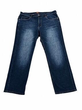 Tommy Bahama Caicos Authentic Men's Jeans Size 40x30 Dark Wash Straight Leg